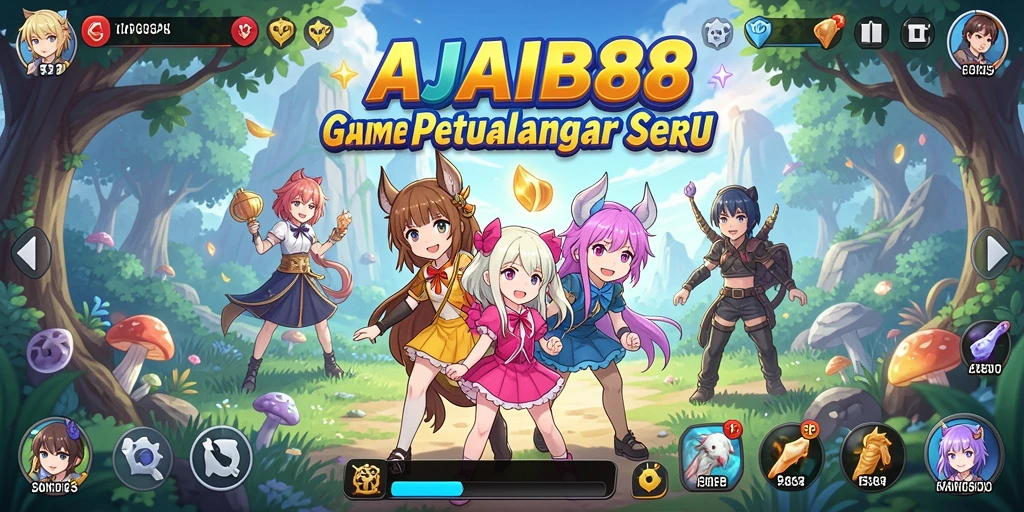Gameplay menarik AJAIB88 dengan karakter Anime yang menawan.