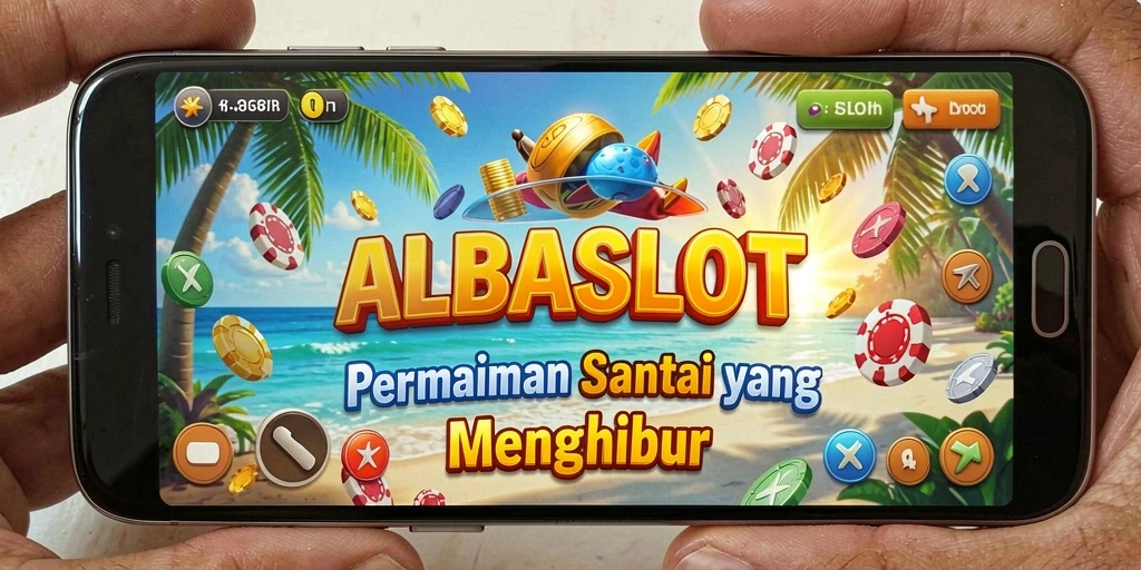 Tampilan gameplay menarik dari ALBASLOT yang menghadirkan kesenangan.