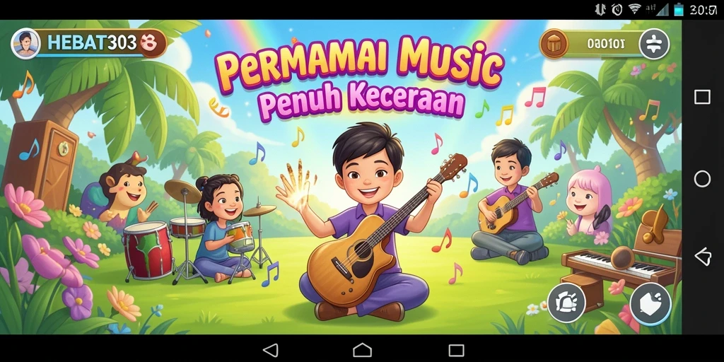 Tampilan gameplay HEBAT303 yang seru dan interaktif.