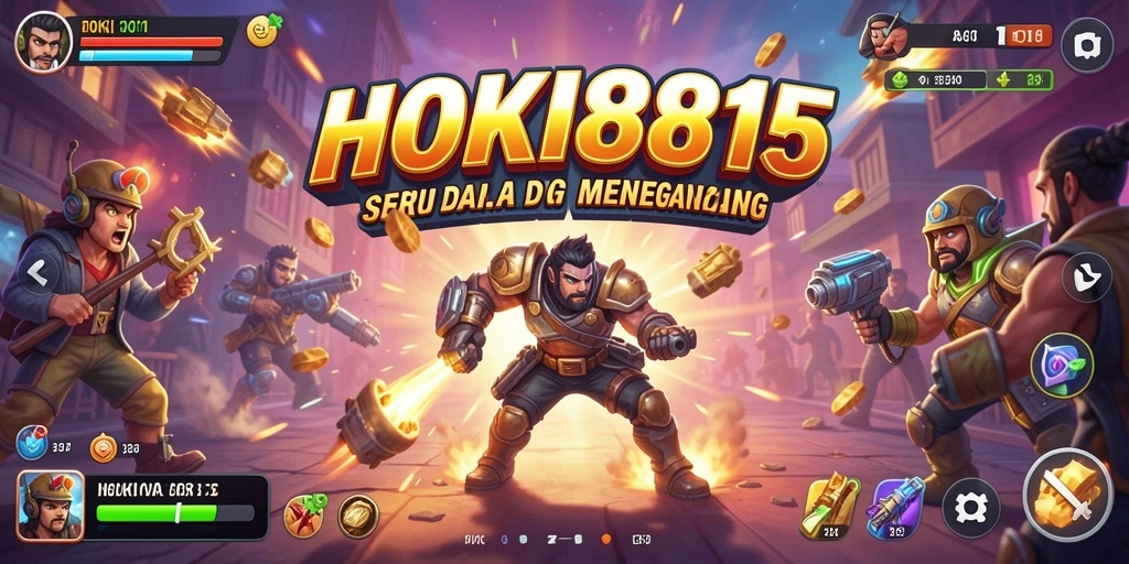 Tampilan gameplay HOKI8815 yang menegangkan dan seru.