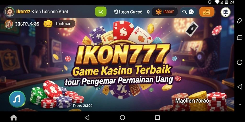 Tangkapan layar IKON777 menampilkan gameplay Kasino yang menarik dan dinamis.