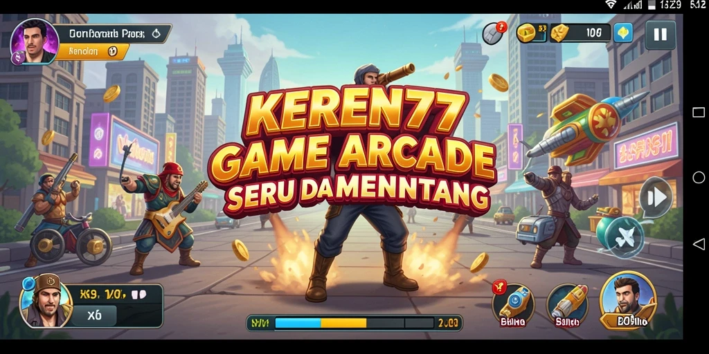 Tampilan gameplay KEREN77 yang seru dan mendebarkan.