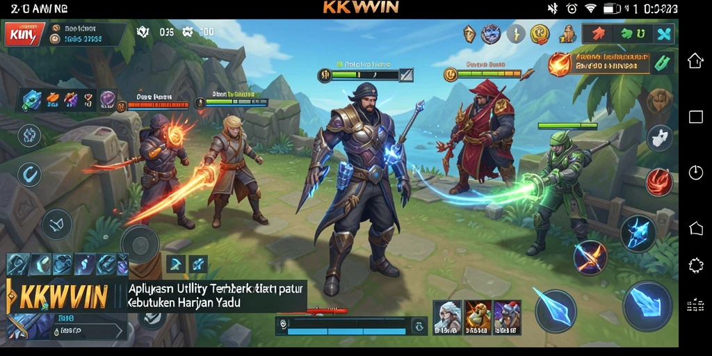 Screenshot KKWIN menampilkan antarmuka aplikasi Utility yang intuitif dan efektif.