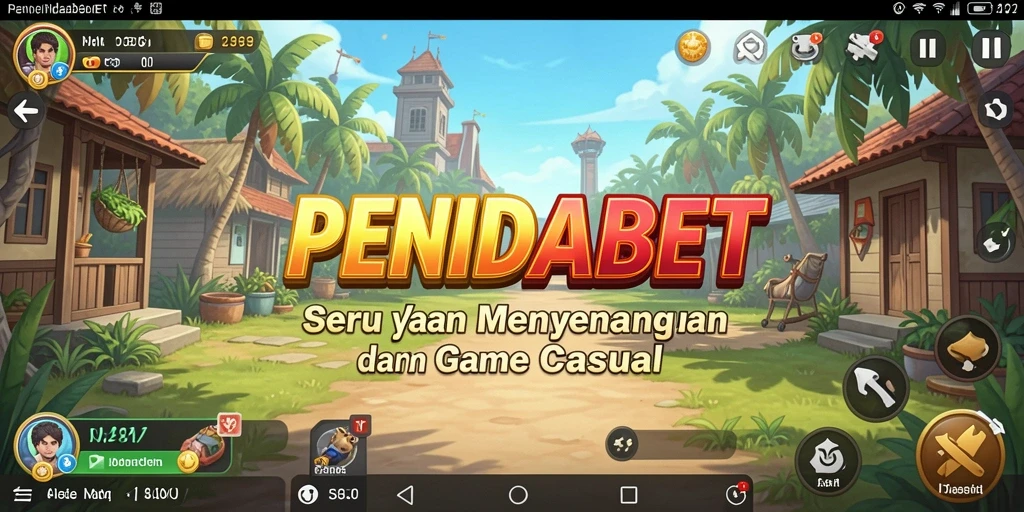 Tampilan gameplay PENIDABET yang menarik dan penuh warna.