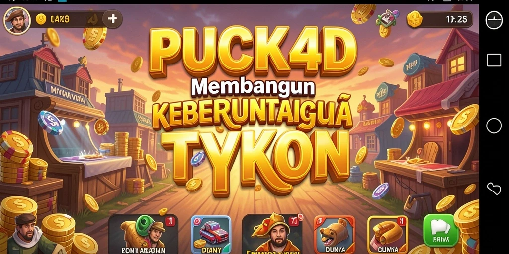 Tampilan gameplay <strong>PUCUK4D</strong> yang menantang dan menarik.