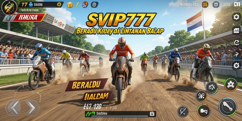 Gameplay Racing seru dan menegangkan di SVIP777.