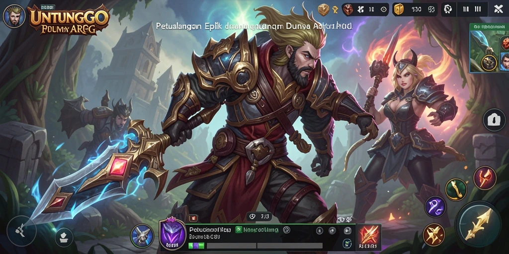 Menampilkan gameplay action RPG yang mendebarkan dan penuh petualangan.